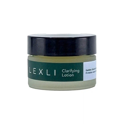 0.5 oz jar with green label, Clarifying Lotion 