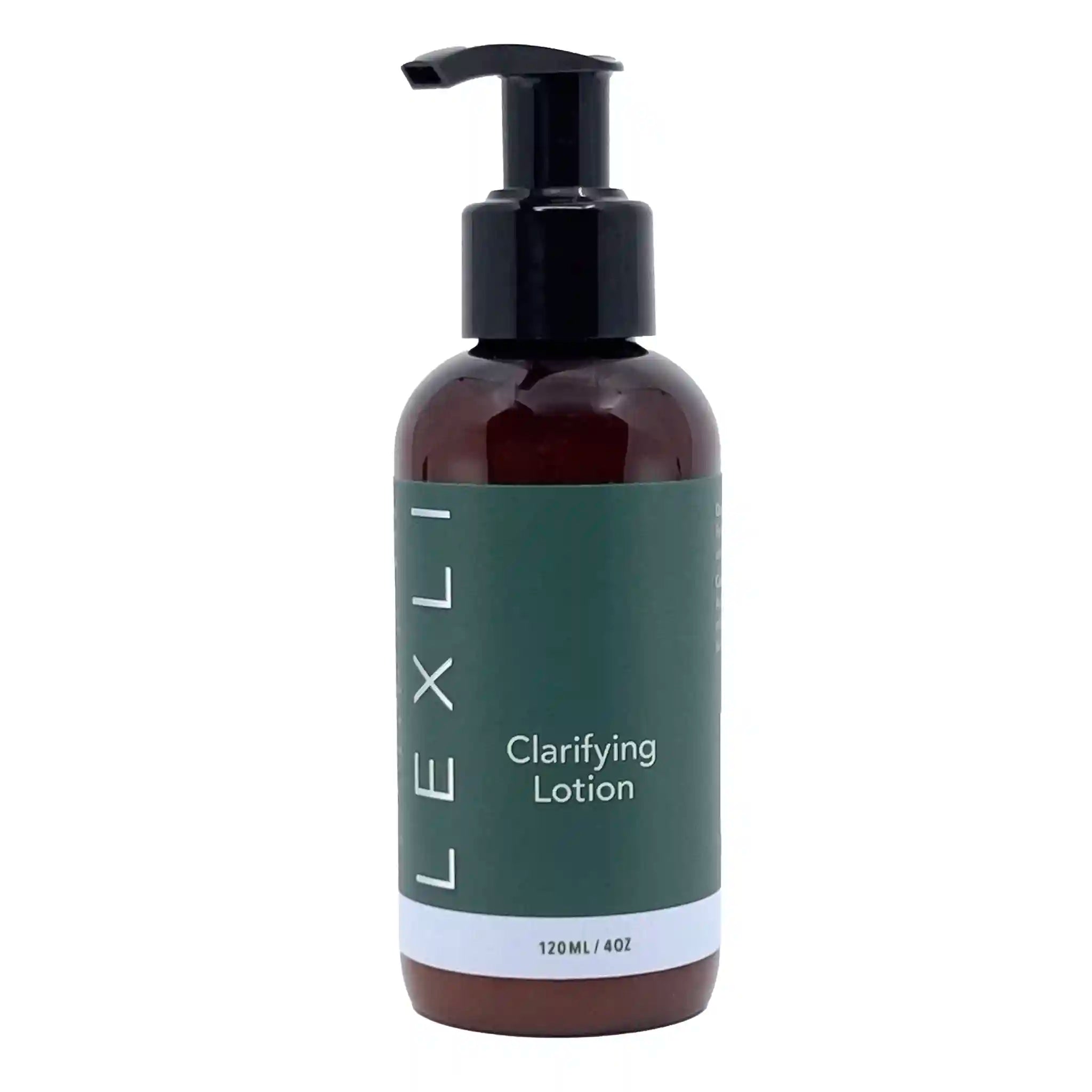 4 oz bottle with green label, Clarifying Lotion 
