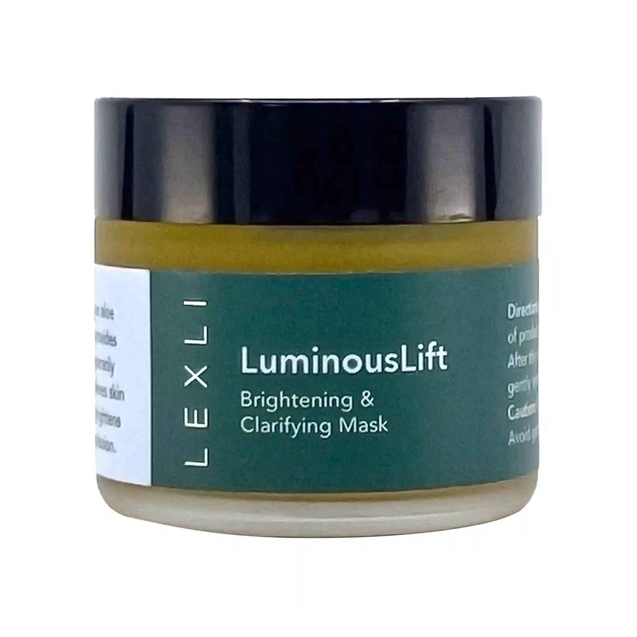 2 oz jar with green lable, LuminousLift