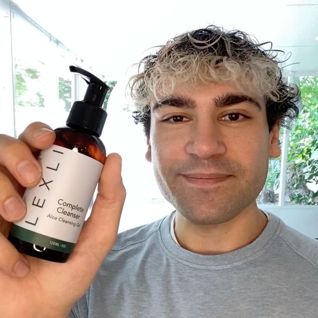 Alex talking about Complete Cleanser
