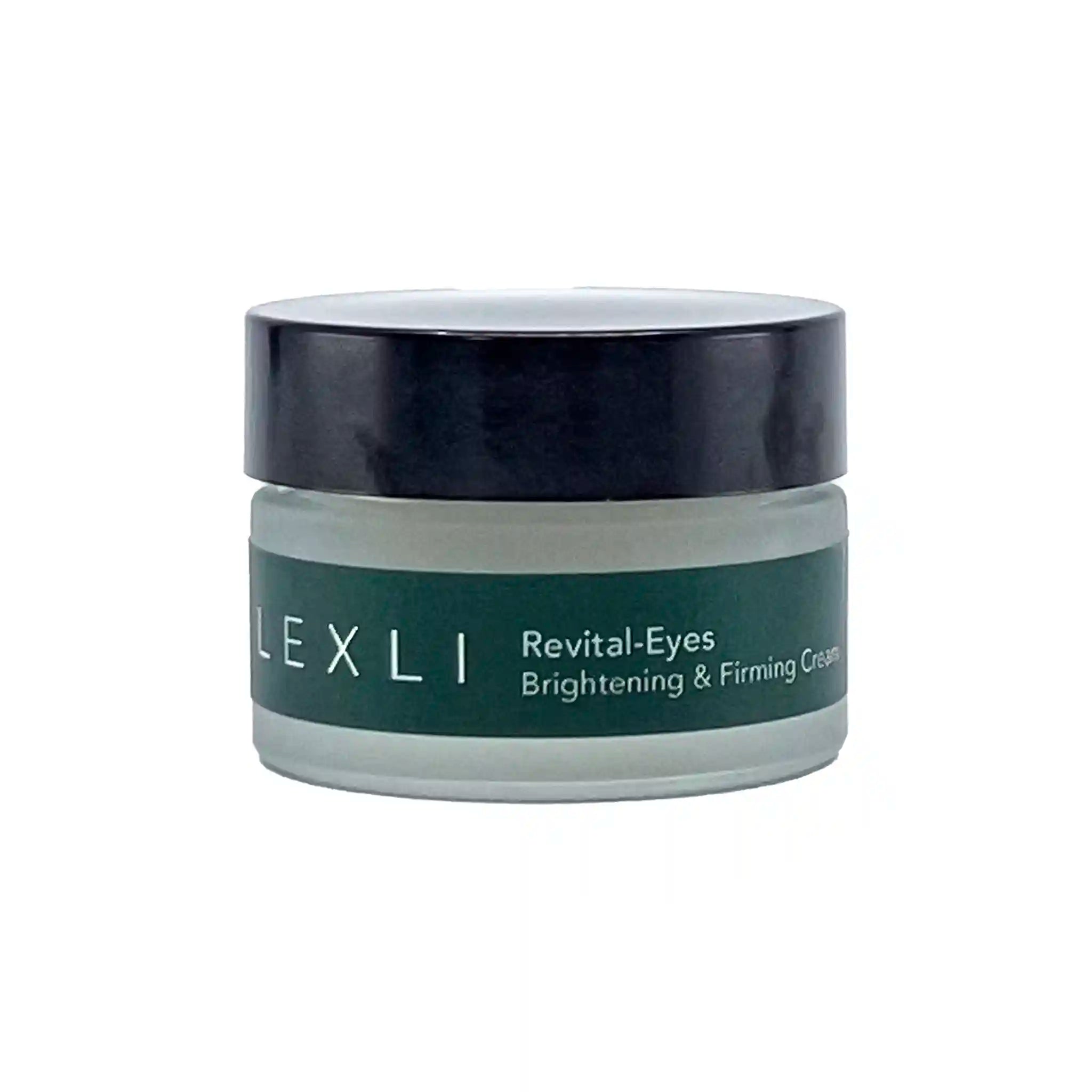 0.5 oz jar with green label, Revital-Eyes